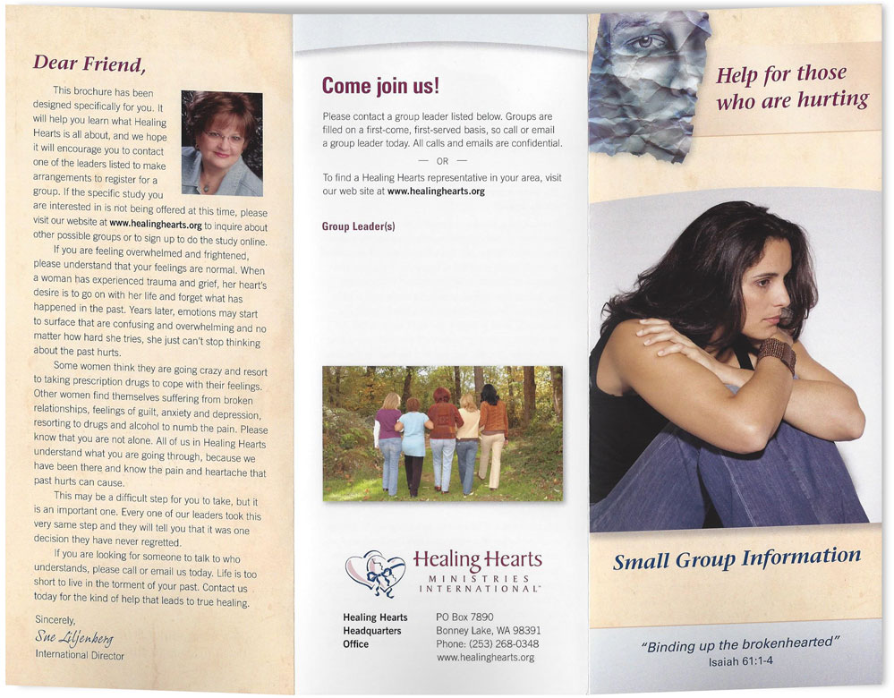 Small Group Info brochure (outside)