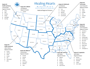 Regional Divisions Map